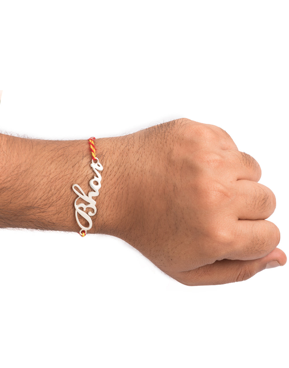 Handmade Bhai Engraved Thread Rakhi