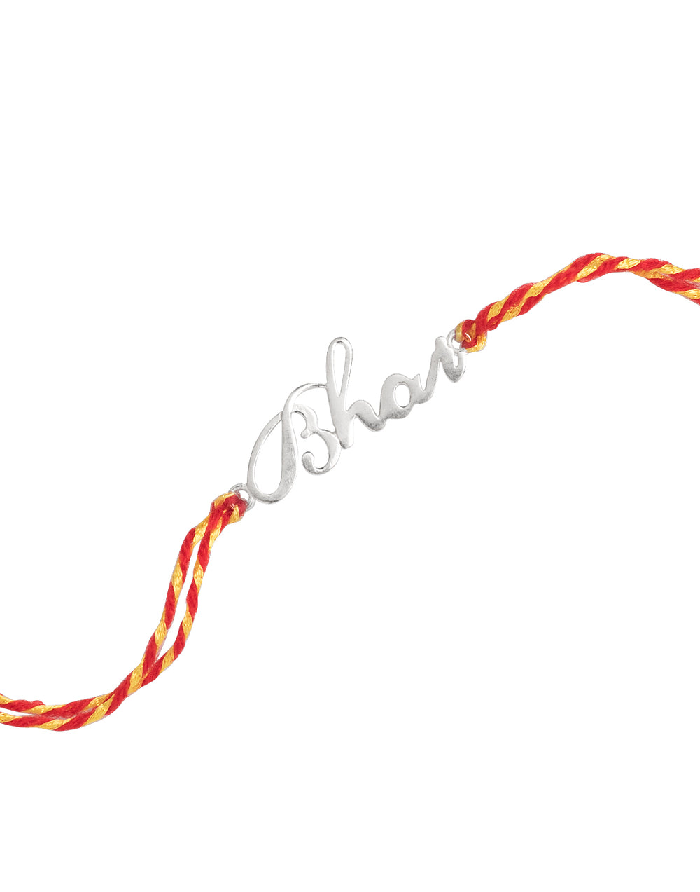 Handmade Bhai Engraved Thread Rakhi