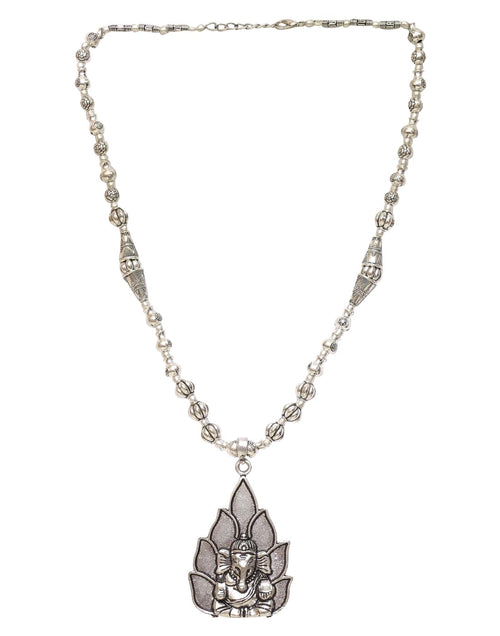 Trendy Ganesha Statement Necklace - Default Title - Abhooshan