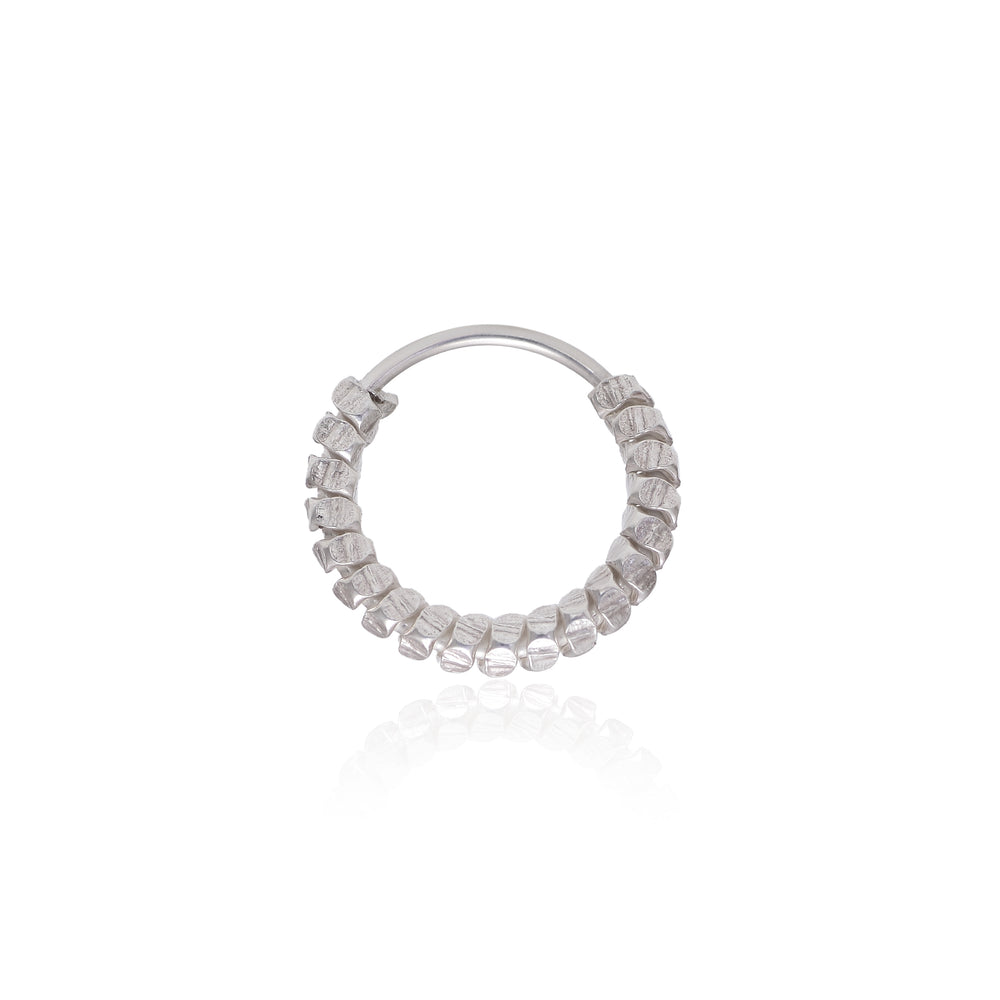 Designer 92.5 Sterling Silver Nose Ring for Women