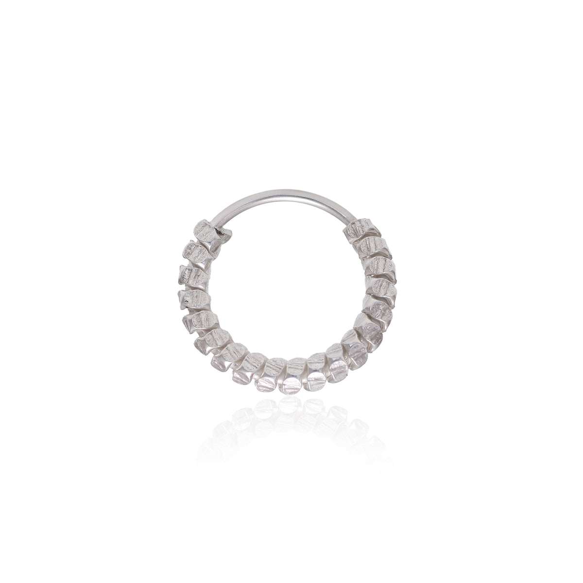 Designer 92.5 Sterling Silver Nose Ring for Women