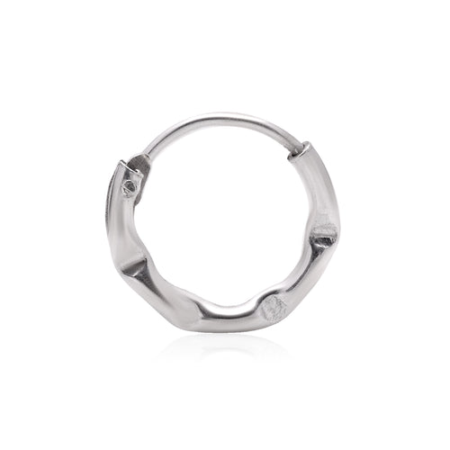 Self Design 92.5 Sterling Silver Nose Ring - Default Title - Abhooshan