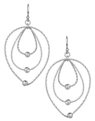 925 Sterling Silver Fashionable Handmade Dangler Hanging Earrings