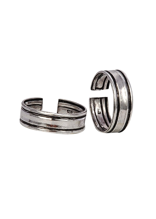 Fashionable Silver Toe Rings Bichiya in 925 Sterling Silver
