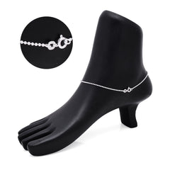 Bead Anklets in 92.5 Sterling Silver - Anklets