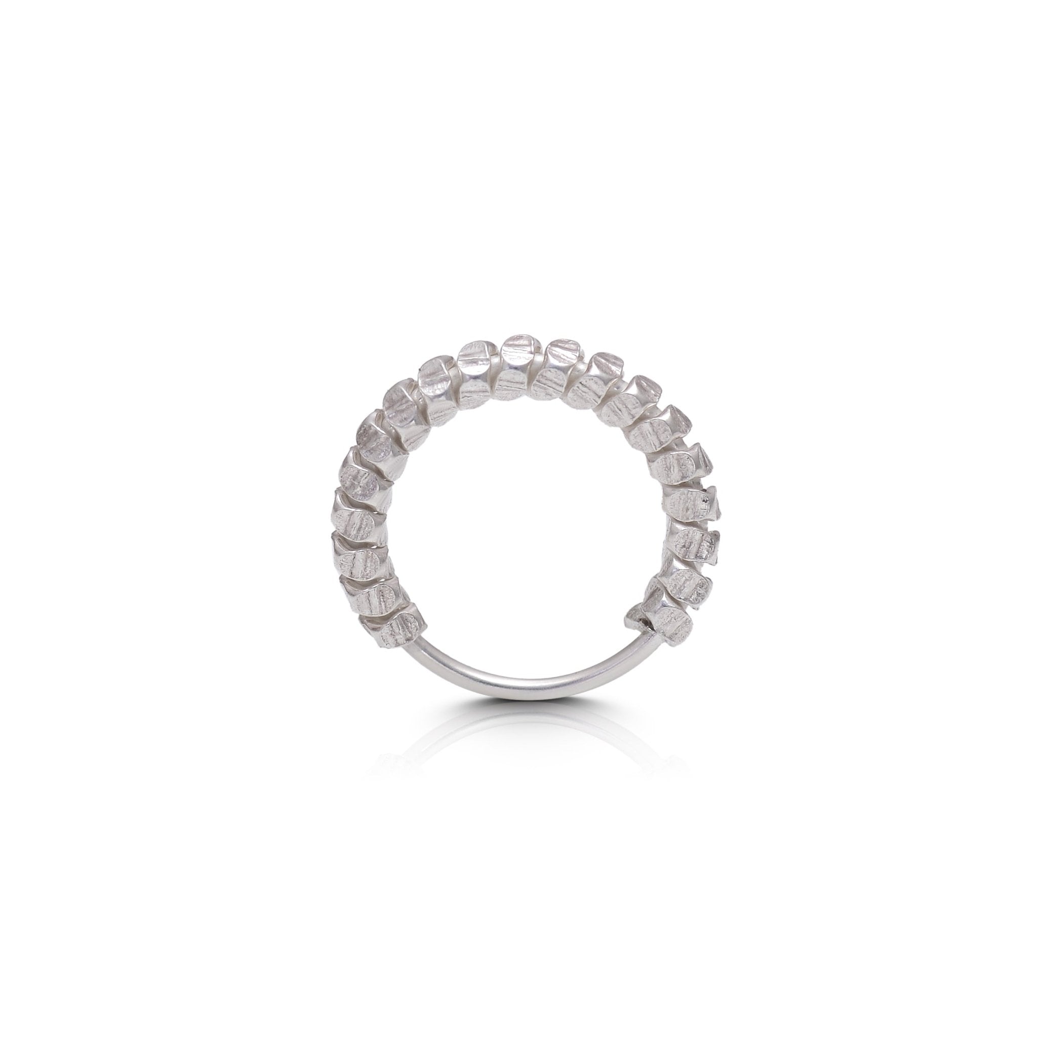 Designer 92.5 Sterling Silver Nose Ring for Women - Silver Nose Ring