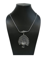 Designer Peacock Necklace - Necklace