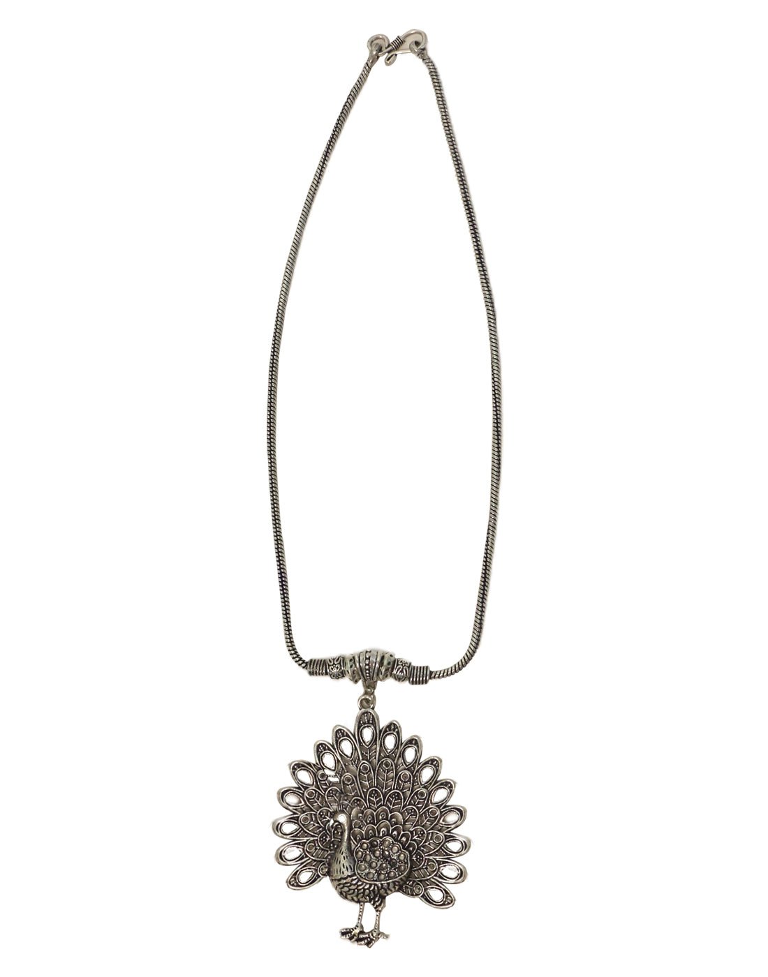 Designer Peacock Necklace - Necklace