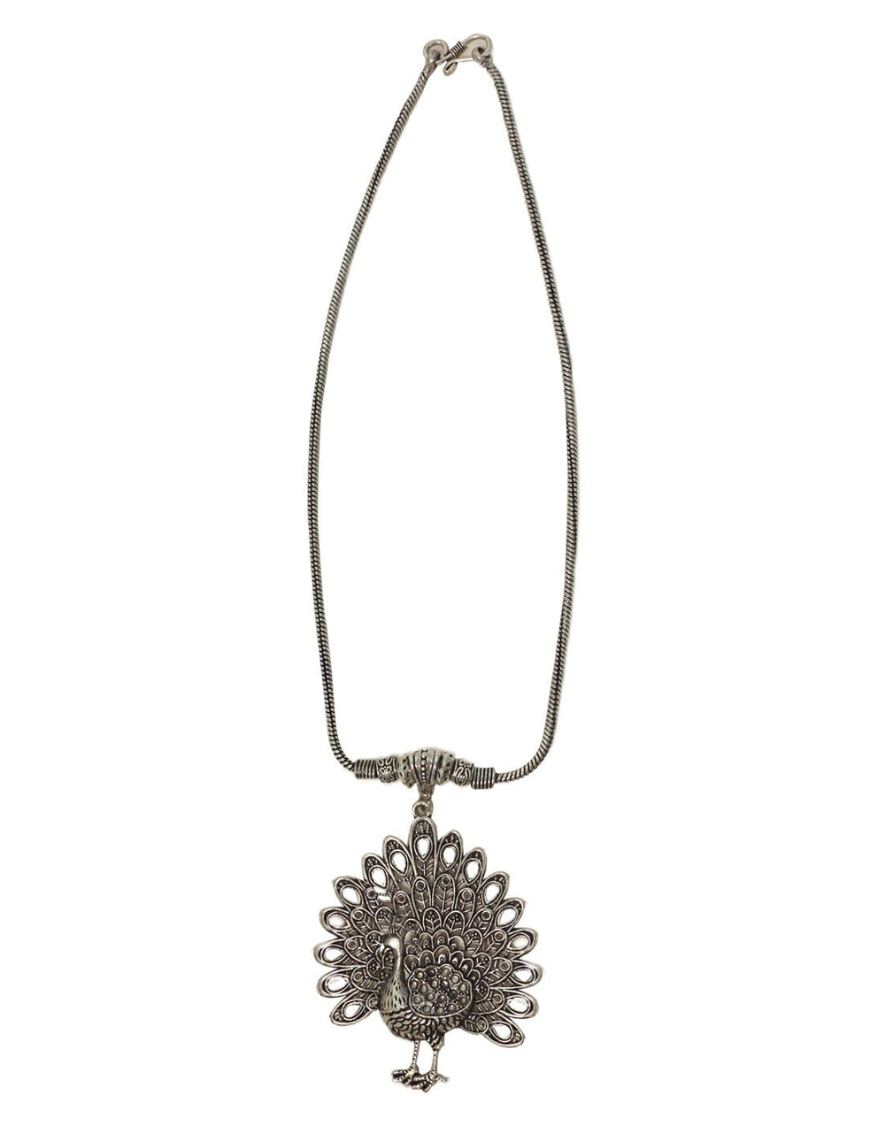 Designer Peacock Necklace - Necklace
