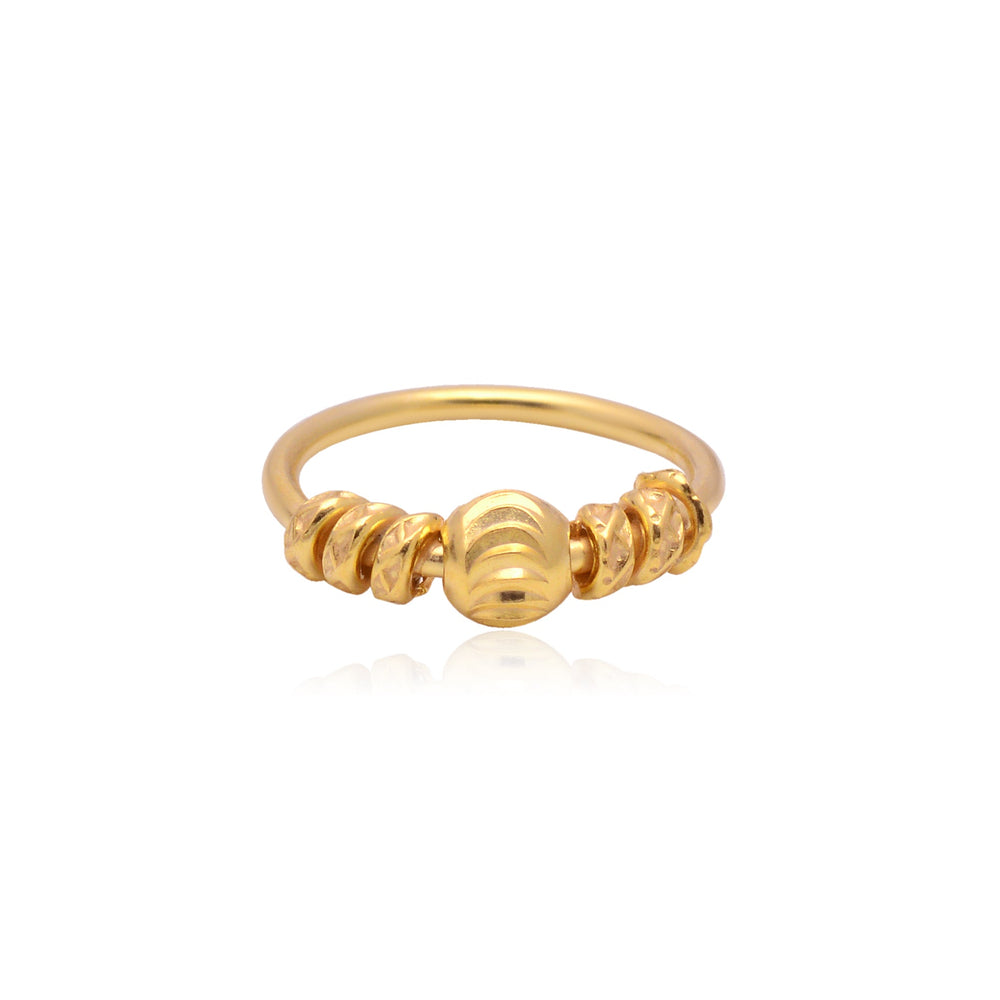 Gold Plated 92.5 Sterling Silver Nose Ring - Silver Nose Ring