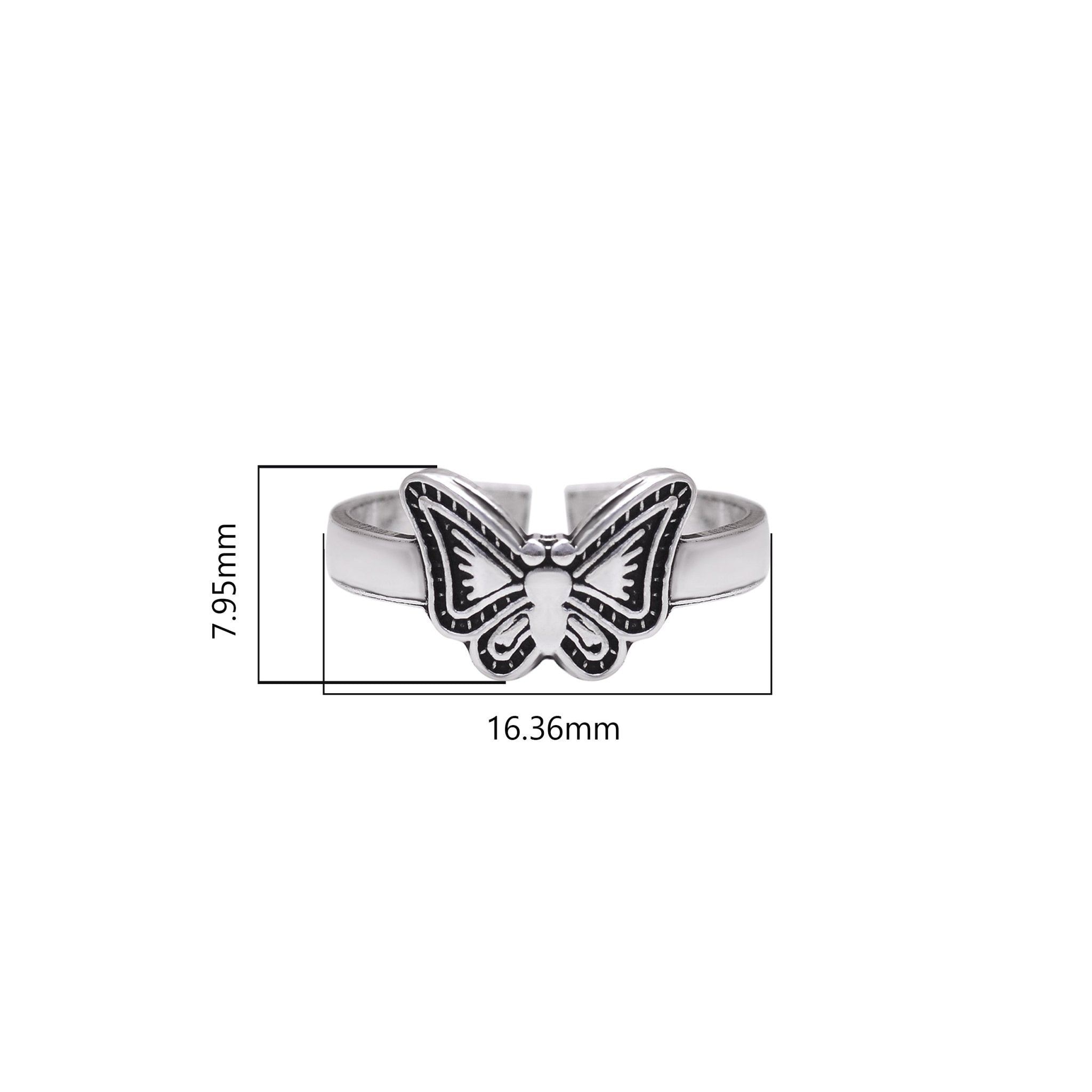 Good looking pair of Toe Rings Bichiya in 92.5 Silver - Toe Rings