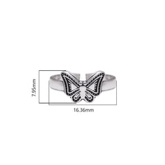Good looking pair of Toe Rings Bichiya in 92.5 Silver - Toe Rings