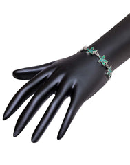 Handmade Bangle in Silver Alloy with Stone for Women - Bangles And Bracelets