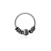 Oxidized 92.5 Sterling Silver Nose Ring
