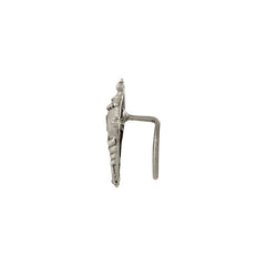 Shank Wired Nose Pin in Silver Alloy - Silver Alloy Nose Pin