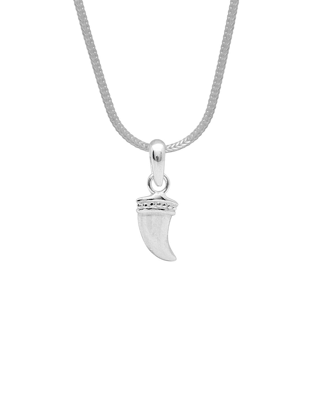 Small Light weighted knife Pendant with Fox Design Chain - Pendants