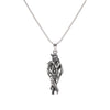 Standing Krishna Pendant with Chain 92.5 Silver Pendant