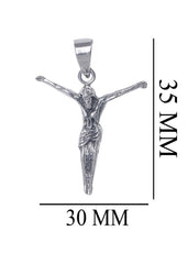 925 Silver Jesus Christ Pendant - Pendants