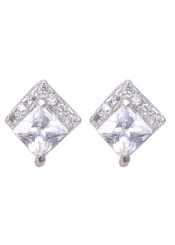 925 Sterling Silver Cute and Small Cz Studs - Studs