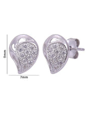 925 Sterling Silver Cute and Trendy Cz Studs - Studs