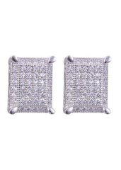 925 Sterling Silver Designer and Heavy Cz Studs - Studs