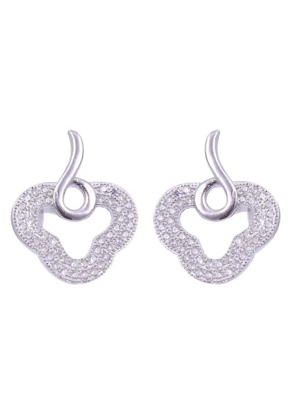 925 Sterling Silver Designer Cz Studs for women - Studs