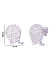 925 Sterling silver Good Looking Designer Cz Studs - Studs