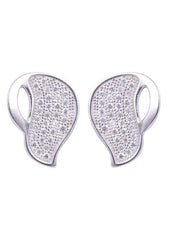 925 Sterling Silver Lovely Pair Of Cz Studs - Studs