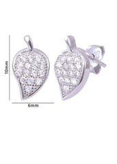 925 Sterling Silver Pair of Beautiful And Small Cubic Zircon Studs - Studs