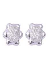 925 Sterling Silver Trendy And Chic Looking Pair Of Cz Studs - Studs