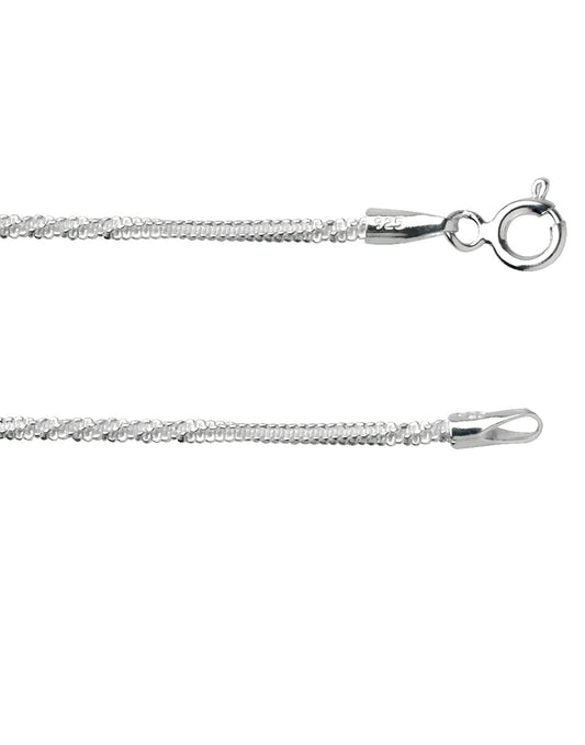 Pair of Unique looks Anklets in 92.5 Sterling Silver