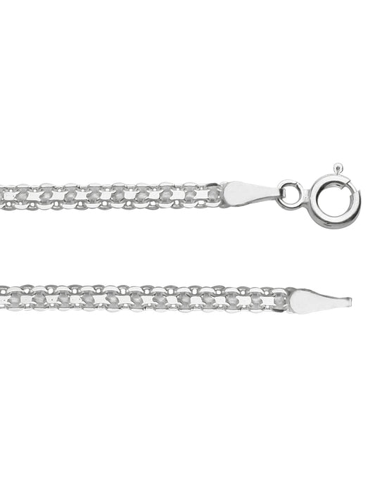 Fancy pair of Anklets in 92.5 Sterling Silver