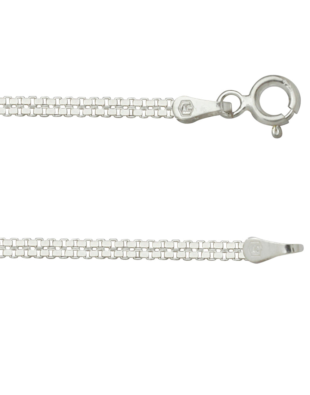Beautiful pair of Anklets in 92.5 Sterling Silver
