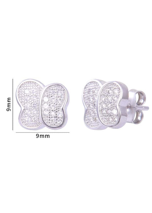 925 Sterling Silver Good Looking and Stylish Cz Studs