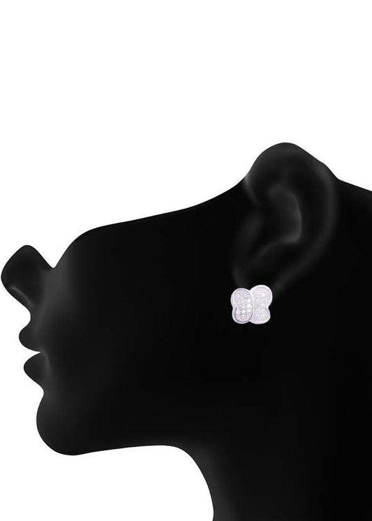 925 Sterling Silver Good Looking and Stylish Cz Studs