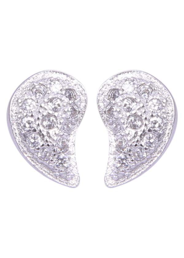 925 Sterling Silver Light weighted Cz Studs