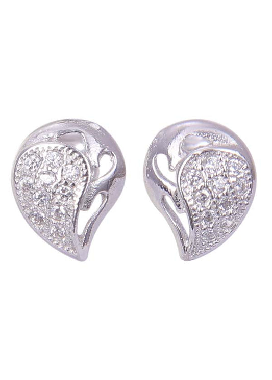 925 Sterling Silver Cz Studs for Girls in Pure