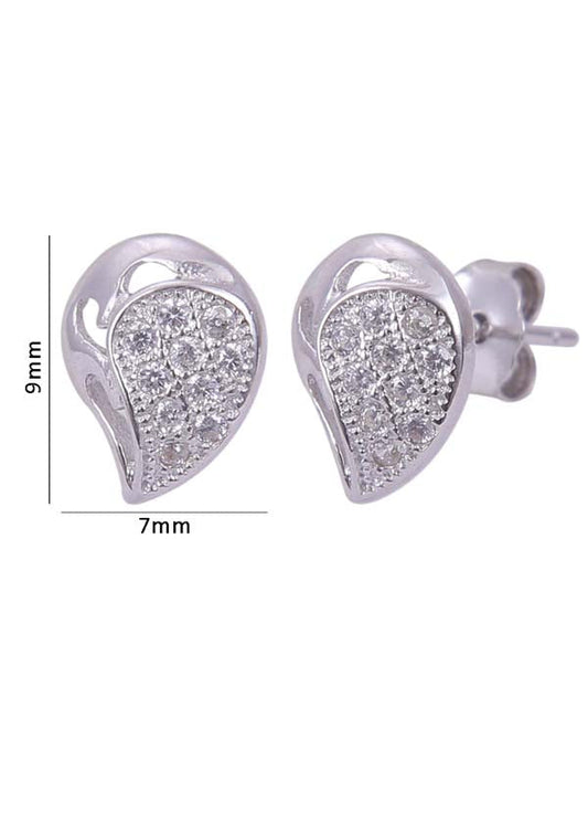 925 Sterling Silver Cute and Trendy Cz Studs