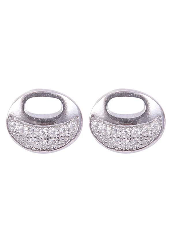 925 Sterling Silver Trendy Cz Studs