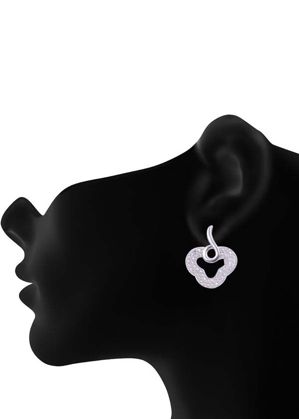 925 Sterling Silver Designer Cz Studs for women