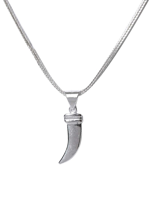 Small Light weighted knife Pendant with Fox Design Chain