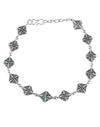 Trendy Single Anklet in Silver Alloy for Girls and Women