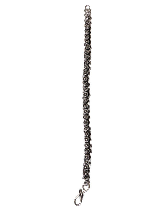 Unisex Bracelet in Silver Alloy