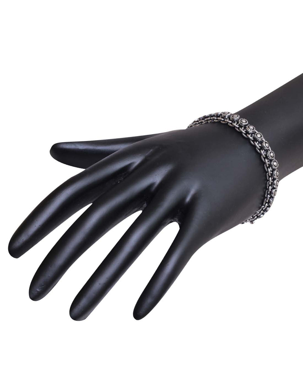 Unisex Bracelet in Silver Alloy