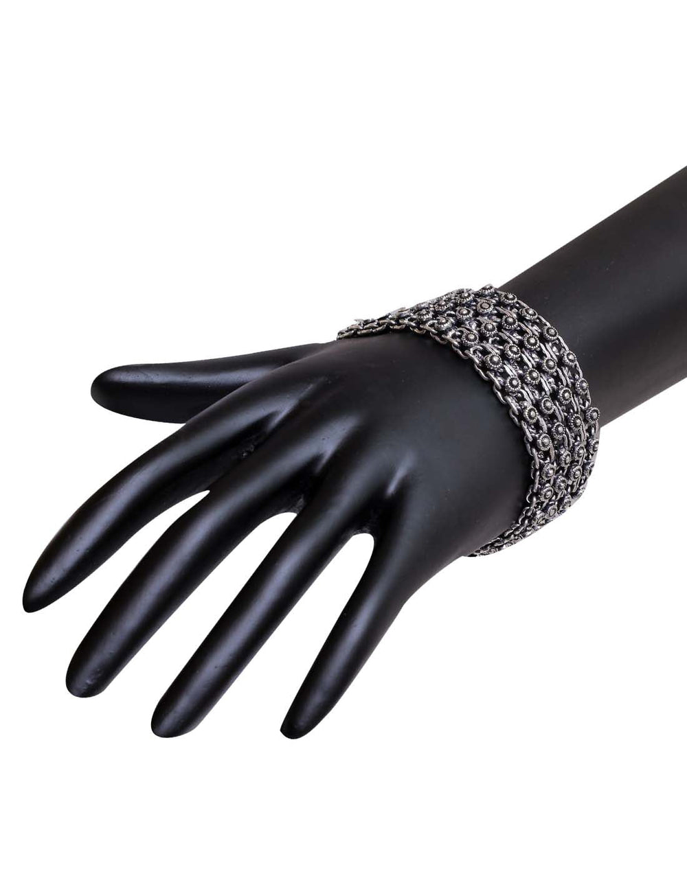 Unisex Bracelet in Silver Alloy