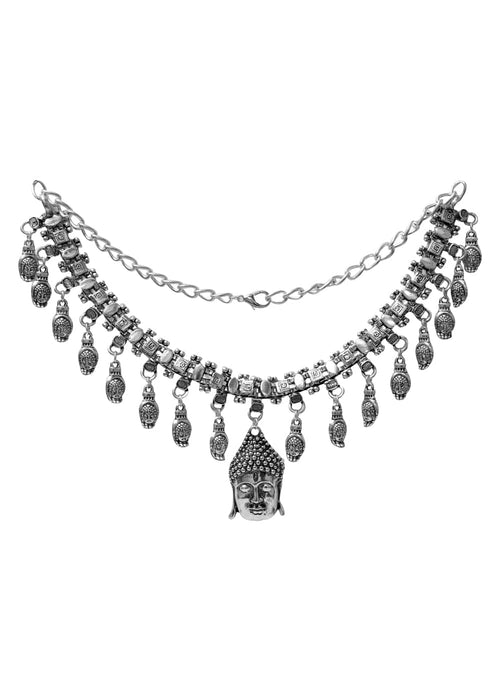 Designer and Spiritual Gauttam Budhha Necklace - Default Title - Abhooshan