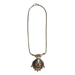 Semi Precious Stone Tribal Look Necklace