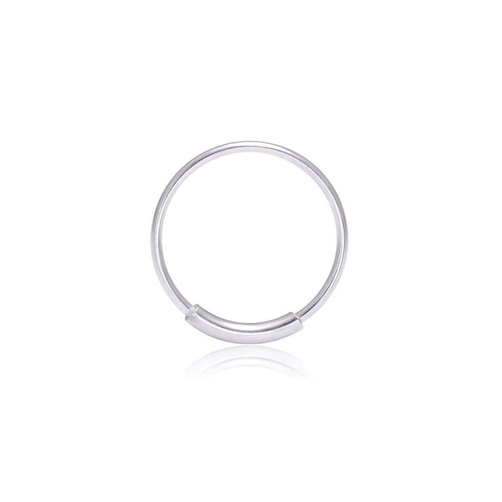 92.5 Sterling Silver 8 mm Nose Ring for Women