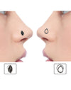 Combo of Designer and Good looking Silver Alloy Leaf AND Pear Shape Nose Pin/Studs
