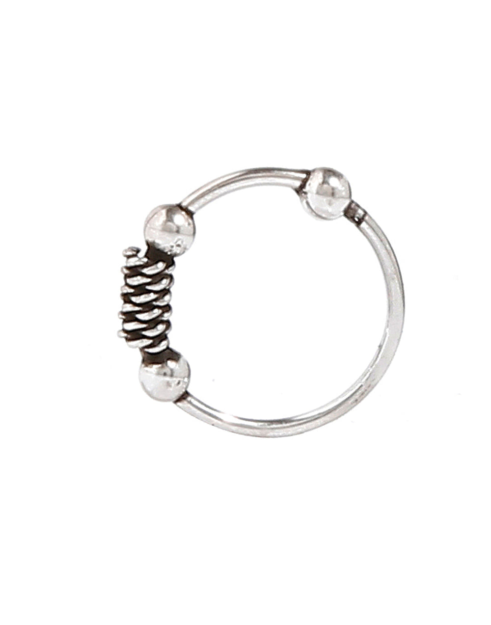 Combo of 92.5 Sterling Silver Nose Ring for Women and Girls